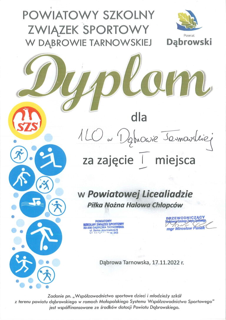 dyplom_ILO_pilka_nozna_halowa_ch_2022