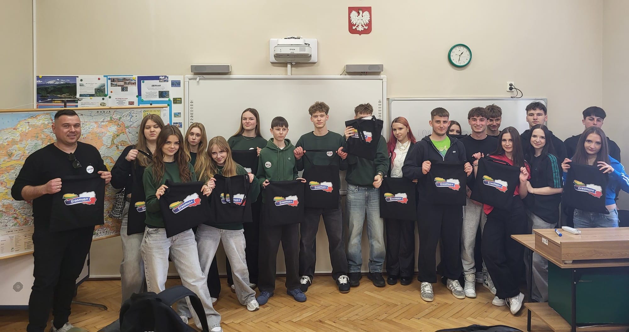 Wizyta gości z Litwy w naszej szkole w ramach programu Erasmus+